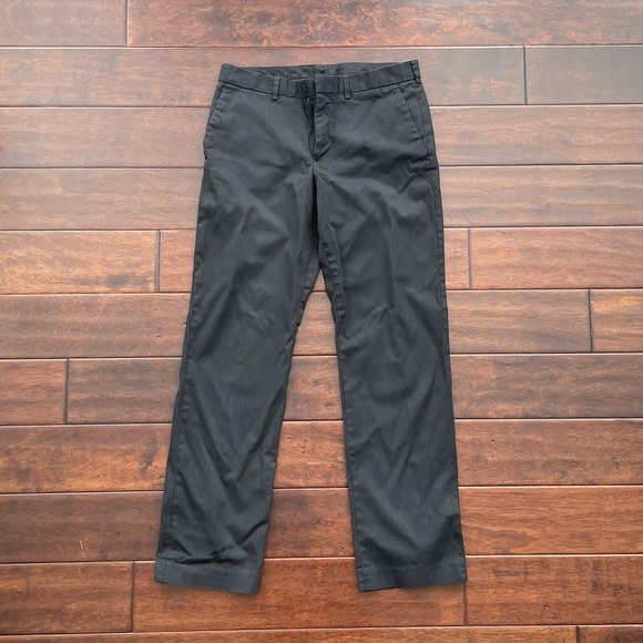 31x32 Black Express Dress Pants with Pinstripes - Picture 1 of 8